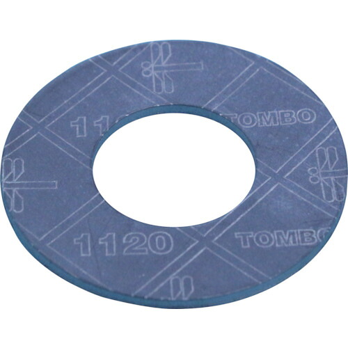 ニチアス ジョイントシートガスケット 1120-10K-100A-3T-RF TOMBO NO.1120 内面 呼び径(A):100 10枚まとめ売り 10枚 【まとめ売り商いもの】