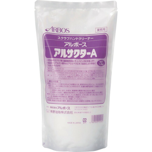 アルボース アルサクターA 11416 1.2KG 12本まとめ売り 12本 【まとめ売り商いもの】