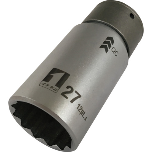 MUSTTOOL QCソケット 19810 シングル 27mm 12角 IM―4W27―12K 6個まとめ売り 6個 【まとめ売り商品】