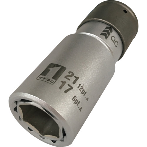 MUSTTOOL QCソケット 19821 ダブル 17&times;21 6/12角 IM&mdash;4W1721O&mdash;612K 6個まとめ売り 6個 【まとめ売り商品】｜設備プロ王国　店 12,655円