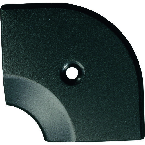 ASSIST 床金物20-112LBLヘの字押えコーナー 20-112LBL52 アルミブラック 入隅 53×53mm 20個まとめ売り 20個 【まとめ売り商品】