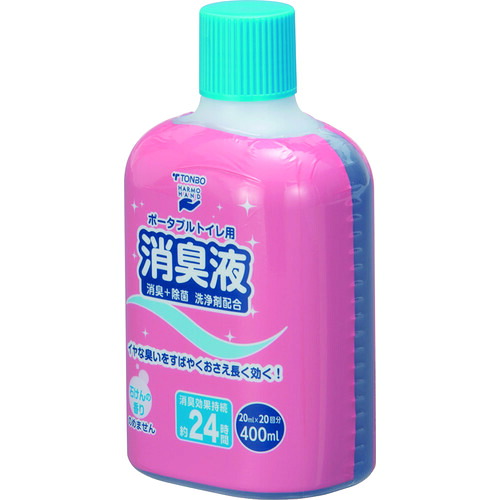 TONBO 携帯型室内用便器用消臭液 12024 400ml 青碧 24個まとめ売り 24個 【まとめ売り商いもの】