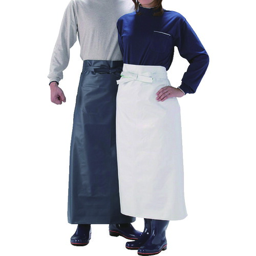 カジメイク 1901 1901-55-L ターポリン腰下前掛 紺 L 50枚まとめ売り 50枚 【まとめ売り商いもの】