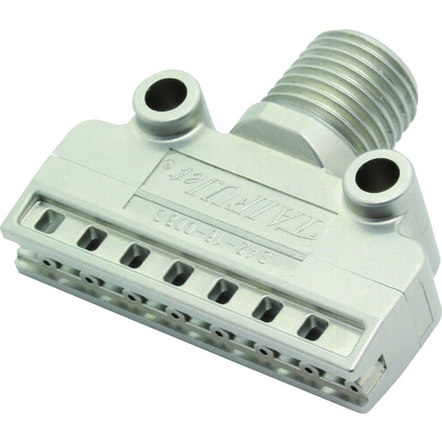 いけうち コンパクトフラット形エアーノズル 1/4MTFFS4216010S316LIN TAIFUJetシリーズ ステンレス鋼316L製 ネジ1/4オス Φ1.0