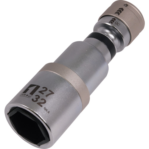 MUSTTOOL QCソケット 19853 ダフソケット 27/32 首振 6角 IM−4W2732IUN−6K 6個まとめ売り 6個 【まとめ売り商品】|設備プロ王国 店