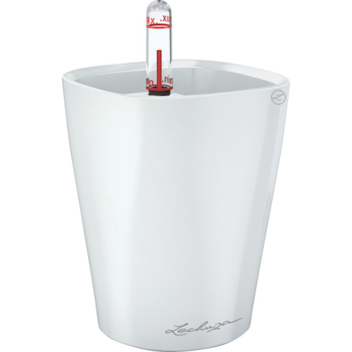 Lechuza 底面給水プランター 14950 ミニデルティーニ 土容量0.4L ホワイト 8個まとめ売り 8個 【まとめ売り商品】|設備プロ王国 店