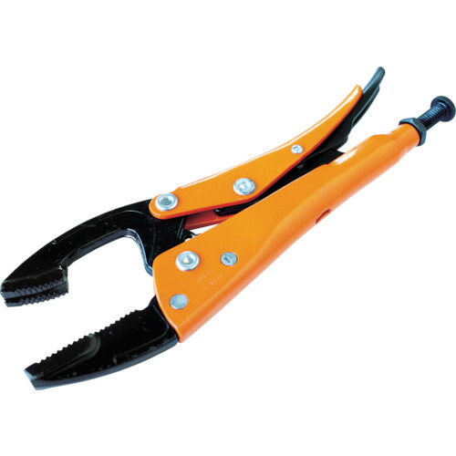 GRIP-ON グリッププライヤー(溝付先端仕様) 122-07 190mm 20丁まとめ売り 20丁 【まとめ売り商品】