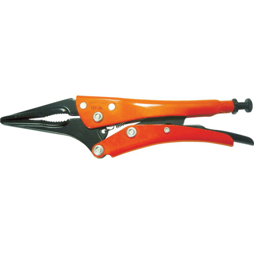 GRIP－ON ロングノーズグリッププライヤー 127-06 165粍 24丁まとめ売り 24丁 【まとめ売り商いもの】