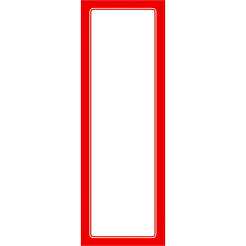 ササガワ 受けが良い質問用紙 12-2013 赤枠張り出し 3号 無地 1202013 60冊まとめ売り 60冊 【まとめ売り商いもの】
