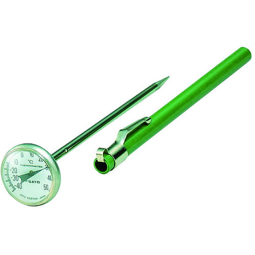 佐藤 温度計 2060-45 ポケットバイメタル温度計 -40~50℃ (2060-45) 10個まとめ売り 10個 【まとめ売り商品】