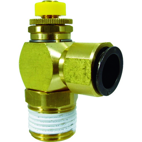 チヨダ フジスピードコントローラα(金属)メーターアウト12mm・R1/2 12-04SC-O 10個まとめ売り 10個 【まとめ売り商品】