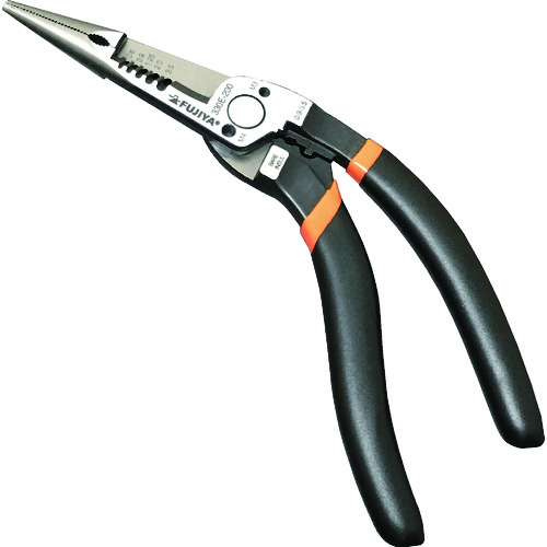 フジ矢 ラジオ受信機プライヤー 330E-200 メカニックプライヤーエルゴグリップ 10丁まとめ売り 10丁 【まとめ売り商いもの】