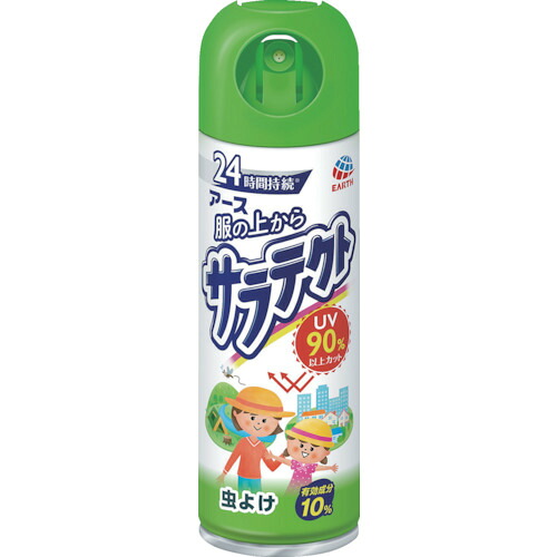 アース 服の上からサラテクト200ml 190116 20本まとめ売り 20本 【まとめ売り商品】