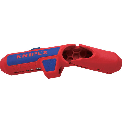 KNIPEX 汎用有線テレビストリッパ 1695-01SB エルゴストリップ(右利き用) 6丁まとめ売り 6丁 【まとめ売り商いもの】