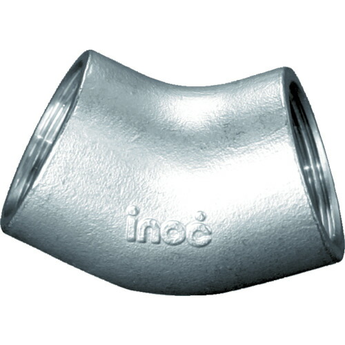 inoc 45°エルボ 304 45L32A 32A 10個まとめ売り 10個 【まとめ売り商いもの】