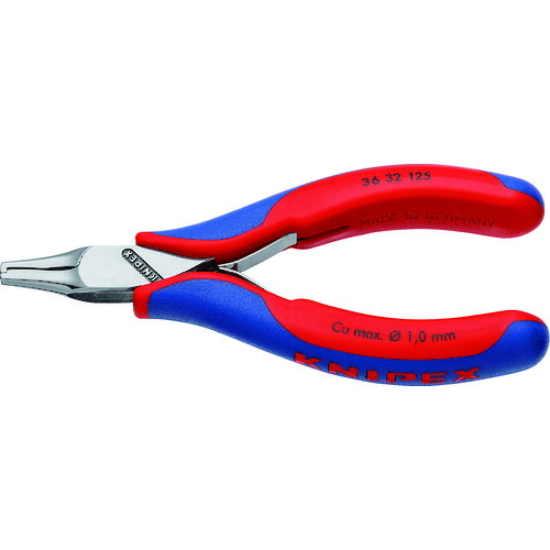 KNIPEX 3632－125 3632-125 エレクトロニクスアッセンブリープライヤー 6丁まとめ売り 6丁 【まとめ売り商いもの】