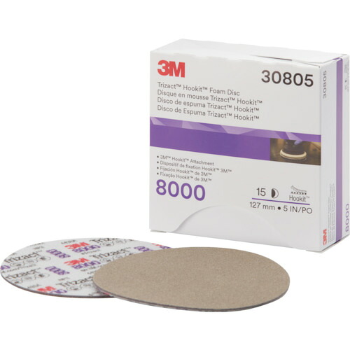 3M フッキット 30805 トライザクトフィニッシングディスク 127mm ＃8000 1 4箱まとめ売り 4箱 【まとめ売り商品】