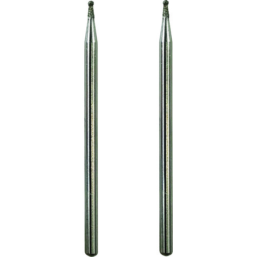 PROXXON マイクログラインダー用先端工具用先端工具 28212 ダイヤモンドビット2本 丸1.0mm 12Sまとめ売り 12S 【まとめ売り商品】