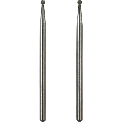 PROXXON マイクログラインダー用先端工具用先端工具 28222 ダイヤモンドビット2本 丸1.8mm 12Sまとめ売り 12S 【まとめ売り商品】