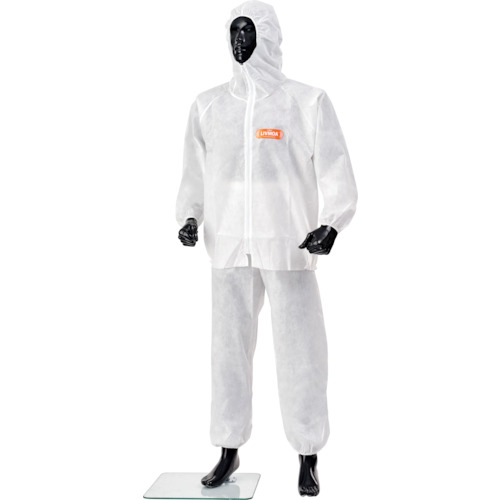 東レ 舎密学防御すること服 220-03034(2XL) LIVMOA(R)(リブモア(R))3000 セパレート服上張りチャック付 XXL大きさ 64着まとめ売り 64着 【まとめ売り商いもの】
