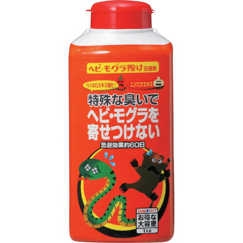 トヨチュー 長蛇・土竜除け避けること剤1kg(粒手合い) 357135 16個まとめ売り 16個 【まとめ売り商いもの】