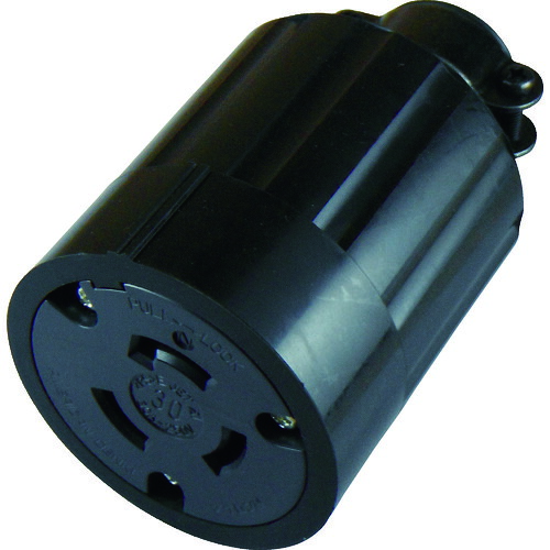 アメリカン電機 引掛形 3324R ゴムコネクタボディ 3P30A250V 5個まとめ売り 5個 【まとめ売り商品】