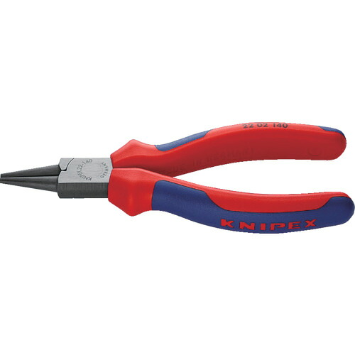 KNIPEX 丸ペンチ 2202-140 コンフォートハンドル 140mm 6丁まとめ売り 6丁 【まとめ売り商品】