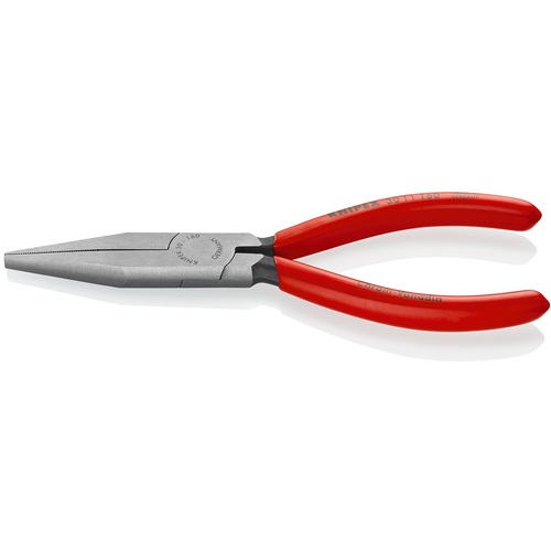 KNIPEX ロングノーズプライヤー 3011-160 平口 プラスチックハンドル 160mm 6丁まとめ売り 6丁 【まとめ売り商品】