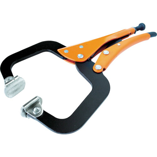 GRIP－ON C型手持ち部分ペンチ(自在金具付) 224-18 470粍 10丁まとめ売り 10丁 【まとめ売り商いもの】