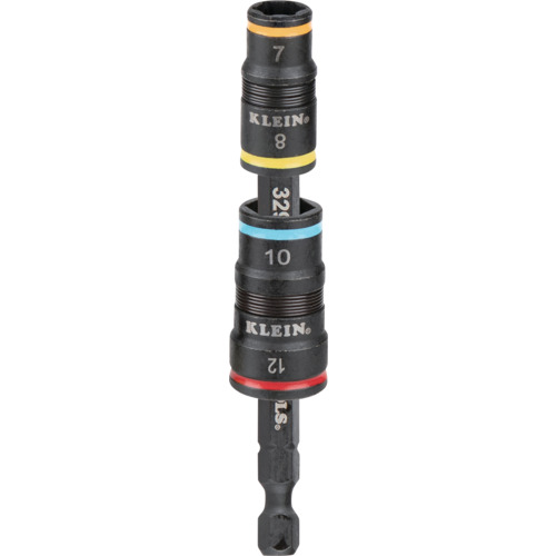 KLEIN 両頭ソケット 32932M フリップソケットセット 4in1 12個まとめ売り 12個 【まとめ売り商品】|設備プロ王国 店
