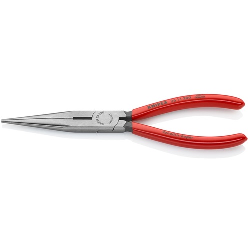 KNIPEX ロングラジオペンチ 2611-200SB プラスチックハンドル 200mm(SB展示販売パッケージ仕様) 6丁まとめ売り 6丁 【まとめ売り商品】|設備プロ王国 店