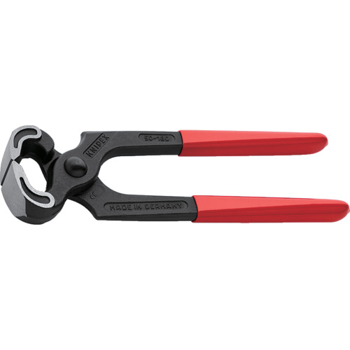 KNIPEX ヤットコ(カーペンタープライヤー) 5001-180 プラスチックハンドル 180mm 6丁まとめ売り 6丁 【まとめ売り商品】