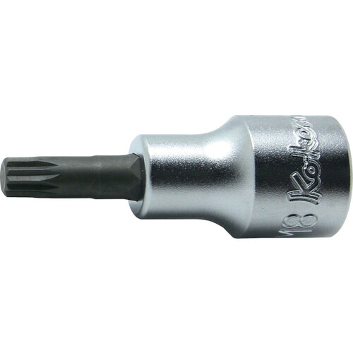 Ko&minus;ken 12.7mm差込 4020.60-M18 3重4角ビットソケット全長60mm M18 10個まとめ売り 10個 【まとめ売り商品】｜設備プロ王国　店