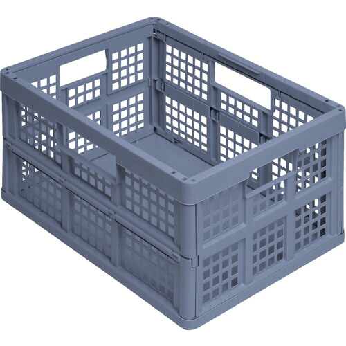 RUP 折りたたみメッシュ入れもの 45GY 45L アーセナルグレイ 5個まとめ売り 5個 【まとめ売り商いもの】