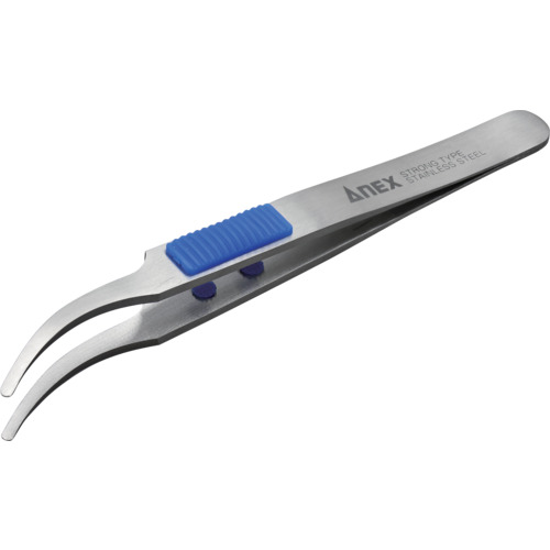 アネックス ラバーグリップ付ステンレスピンセット先丸鷲型120m 217 12本まとめ売り 12本 【まとめ売り商品】 15,088円