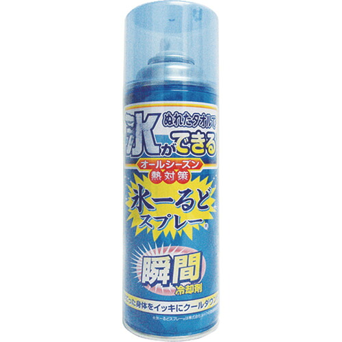 緑十字 瞬間冷却剤 375641 氷~るどスプレー 420ml 24本まとめ売り 24本 【まとめ売り商品】｜設備プロ王国　店