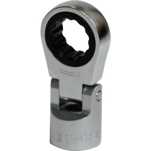 TONE フレックスラチェットめがねソケット 3RM-19F 対辺寸法19mm 差込角9.5mm 10個まとめ売り 10個 【まとめ売り商品】