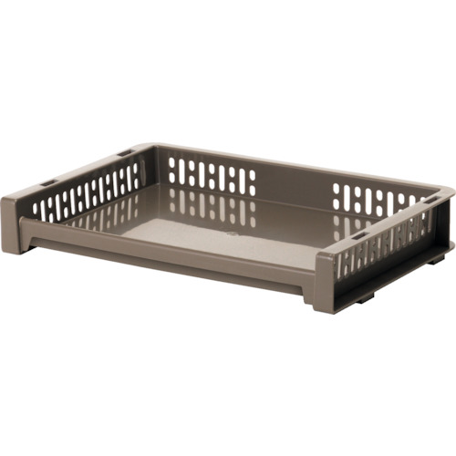 SANKO pla 42858 428585 Eラック トレー M BR ブラウン 40個まとめ売り 40個 【まとめ売り商品】