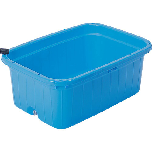 SANKO pla 50044 500440 第一人者タライ 角型 78L B 青み 7台まとめ売り 7台 【まとめ売り商いもの】