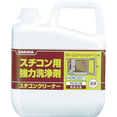 サラヤ スチコン用強力洗浄剤 51331 スチコンクリーナー 5kg 3個まとめ売り 3個 【まとめ売り商品】 15,480円