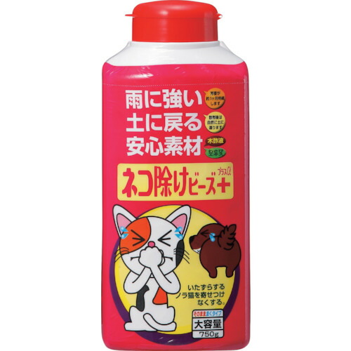トヨチュー ネコ除けビーズ+α750g 373487 20個まとめ売り 20個 【まとめ売り商品】