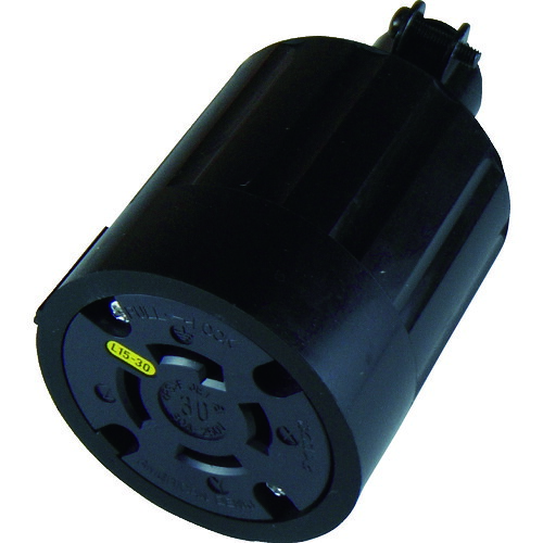 アメリカン電機 引掛形 4324R-L15 ゴムコネクタボディ 接地3P30A250V 5個まとめ売り 5個 【まとめ売り商品】|設備プロ王国 店