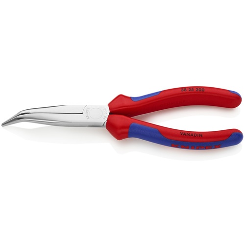 KNIPEX 機械的ペンチ 3825-200 40°先曲 コンフォートハンドル 6丁まとめ売り 6丁 【まとめ売り商いもの】