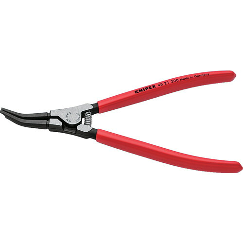 KNIPEX リテイナー 4521-200 スナップリングプライヤー 200粍 6丁まとめ売り 6丁 【まとめ売り商いもの】