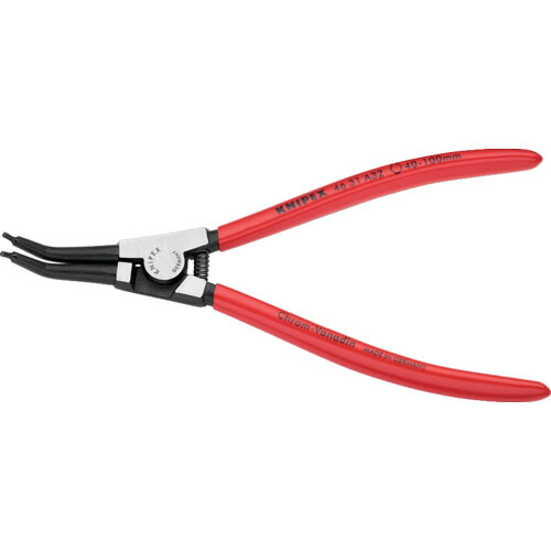 KNIPEX 軸用スナップリングプライヤー45度 4631-A32 40－100mm 6丁まとめ売り 6丁 【まとめ売り商品】