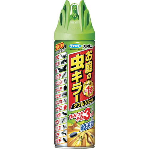 フマキラー 殺虫剤 449907 カダンお庭の虫キラーダブルジェット450ml 30本まとめ売り 30本 【まとめ売り商いもの】