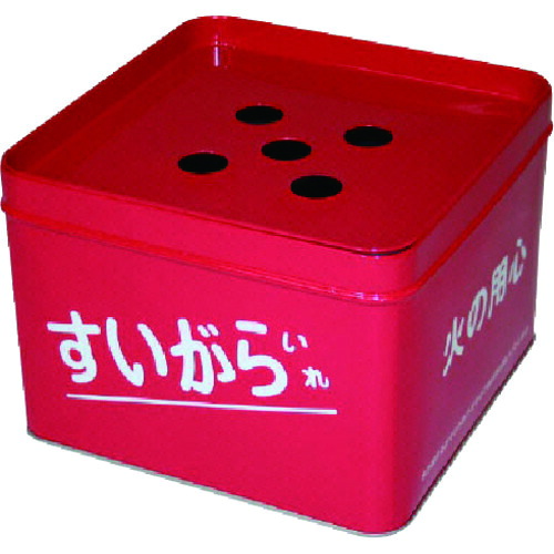 ユニット 吸いがら入れ(箱のみ) 376-03 ブリキ 240×240×170mm 24個まとめ売り 24個 【まとめ売り商品】