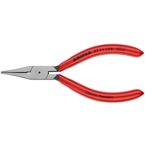 KNIPEX 時計細工用アジャスティングプライヤー 3711-125 広平 6丁まとめ売り 6丁 【まとめ売り商品】