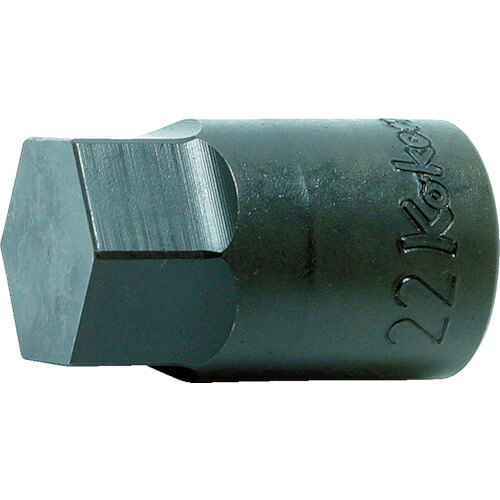 Ko&minus;ken ヘックスビットソケット 4012M.43-24 対辺24 差込角12.7 全長43 10個まとめ売り 10個 【まとめ売り商品】｜設備プロ王国　店