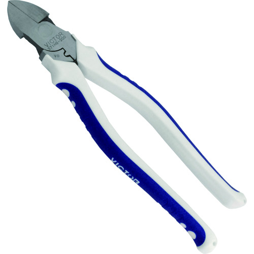 Victor ハイグレード 371HG-200 ハイパワー偏心電工ニッパ(薄刃)(エラストマーG) 6丁まとめ売り 6丁 【まとめ売り商品】